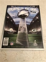 Super Bowl XIV Program Packers Vs Steelers