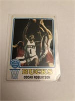 1973 Topps Basketball Oscar Robertson #70