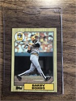 1987 Topps Barry Bonds Rookie