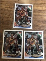 3 Anfernee Hardaway Rookies