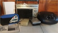 Vintage Radios, CD player, Transistors