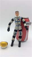 Matt Mason Action Figure & Helmet, 1966 Mattel,