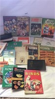 Football, Nature, Guns, First Aid books