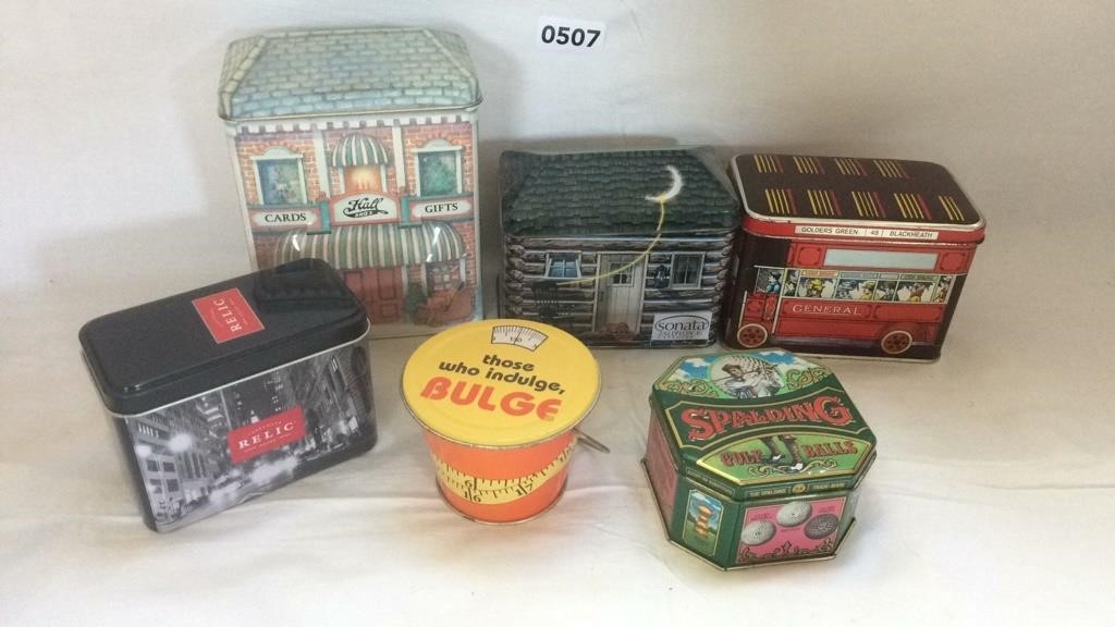 Muncie, IN Vintage Matt Mason, Tins, Jars, Fishing