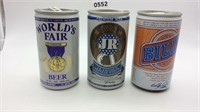 World’s Fair, JR Ewing’s & Billy Beer Cans