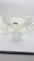 Williamsport Punch Bowl & 8 cups