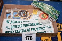 Boulder Junction bumper stickers & patches