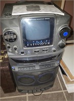 Gpx Compact Disk Player / Dual Cassette Recorder