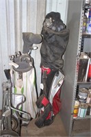 Men & Women Assorted Golf Clubs with Bags and