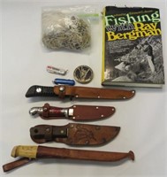 Hunting and filet knives-tackle