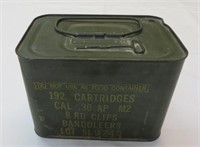 U. S. Military armor piercing 30-06 in "spam can"