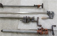 metal bar clamps (4)