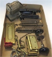Hardware - antique brass and iron hardware