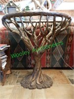 Tree Table Glass Top