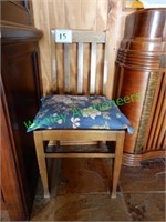 Wooden Chair with Cushion