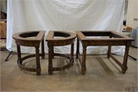 3  side tables