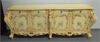 Heavily Carved French Sideboard