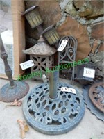 Umbrella Stand, Outdoor Lights and Yard Ornaments