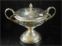 Silver Plate Tureen with Lid