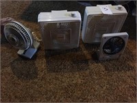(4) Small Fans