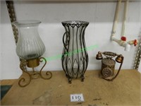 (3) Decorative Items In Group