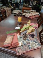 Décor & Fabric On Dining Table