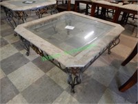 Table Metal And Glass