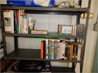 CDs, Tapes, DVDs, VHS, Books Assorted