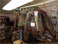 (2) Pakistani Faux Leather Jackets in Group
