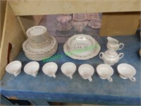 China Dishes, Bowls, Cups & Saucers in Group