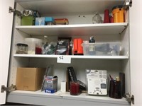 Misc Items in Cabinets