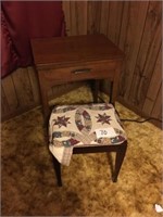 Singer Sewing Machine ~ Cabinet & Stool