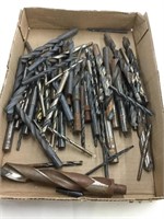Flat of drill bits-some new