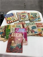 Old comic books some 10 cent