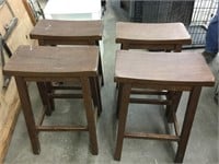 For wooden stools