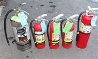 Lot Fire Extinguishers