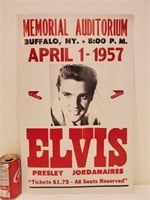 Memorial Auditorium 1er avril 1957 Elvis Presley