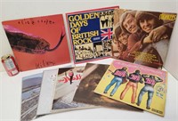 Lot de 8 Vintage Records LP's