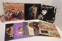 Lot de 9 Vintage Records LP's