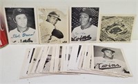 Lot de photos de base-ball d'époque