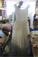 Vintage Wedding Dress (as found)