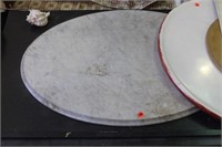 Antique Oval Marble Table Top