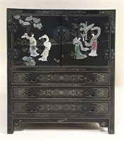 EARLY 20TH CENTURY INLAID ASIAN CABINET