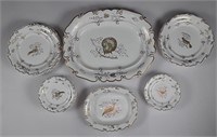 EARLY 19TH CENTURY PART DINNER SERVICE