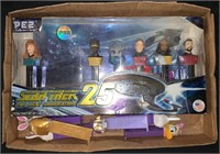 Collectible Star Trek Pez Dispenser Set & Others