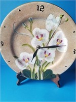 Dish wall clock