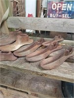 Lot of vintage shoe mold cast-iron