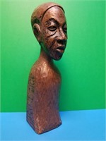 Wooden statue of Man