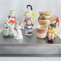 Occupied Japan lot of figurines