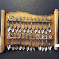 Canadian Prime Ministers 24 Spoon Collection